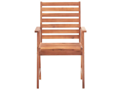 Chaises à manger d'extérieur lot de 2 et coussins Chezlova massif FYDX93598