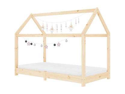 Cadre de lit d'enfant Bois de pin massif 80x160 cm DVPU93142