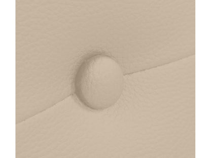 Chezlova Tête de lit en Similicuir avec Boutons 105x50cm Lits 105 - Beige SMUC57103
