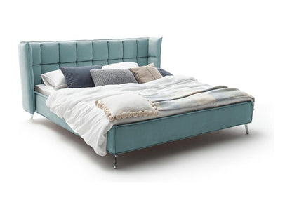 Lit - Pétrole tissu tissé - Chezlova JRRK24683