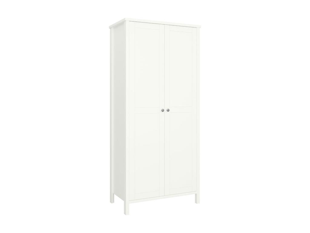 Armoire Trone 2 portes blanc laqué. JWXQ06400