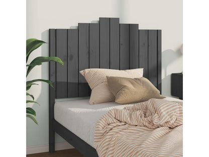 Tête de lit Gris 106x4x110 cm Bois massif de pin UEIP53731