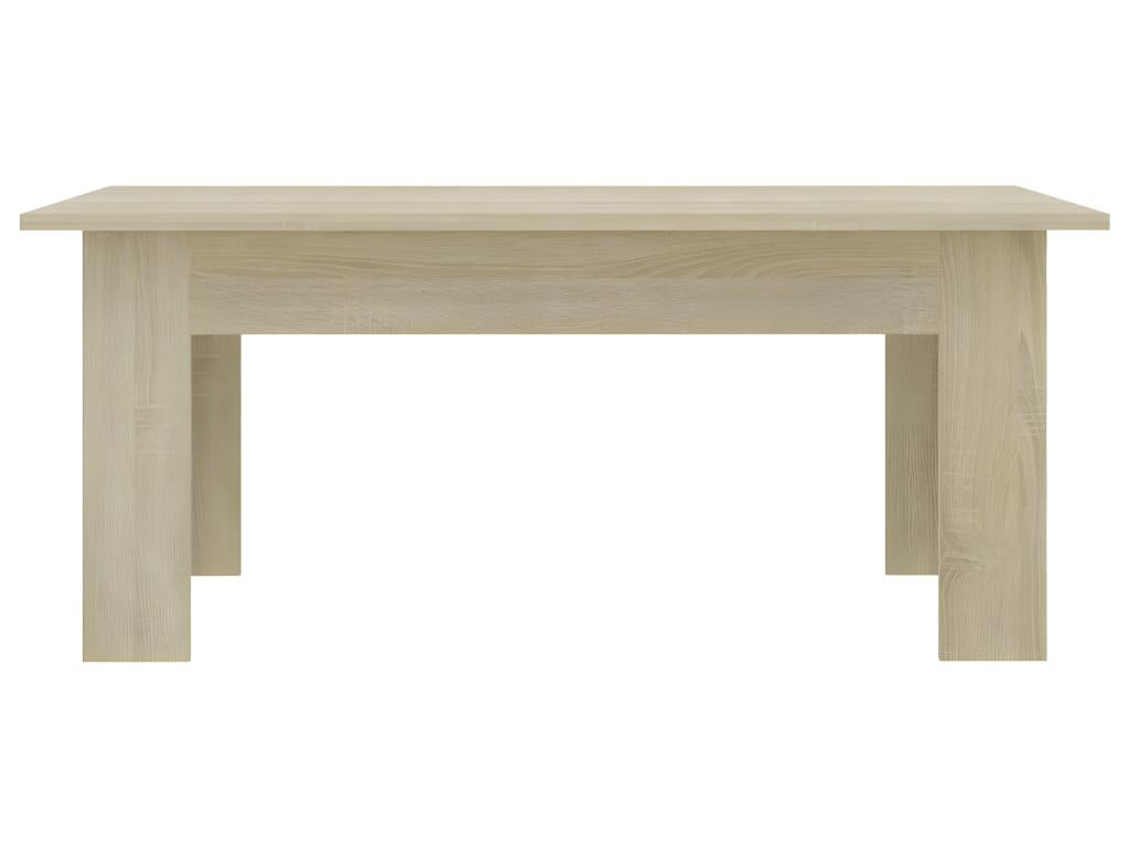 Table basse Chêne Chezlova 100x60x42 cm Bois d'ingénierie XPWL67620
