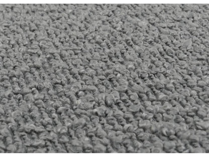 Lot de 2 chaises de salle à manger dossier haut en tissu bouclé gris pieds en bois clairs 04 0007320 VZPN89519