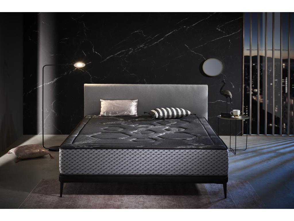 Matelas à ressorts ensachés 150x180 Graphène Nuit Chezlova Hauteur 30 /-2. TMKQ66581