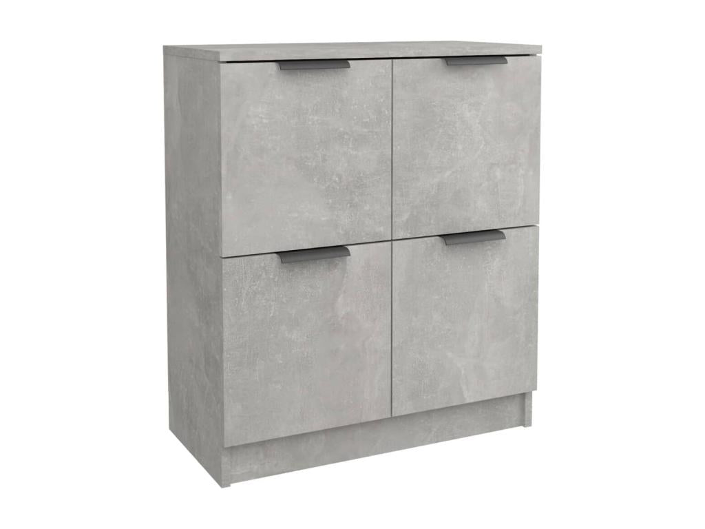 Buffet Gris béton 60x30x70 cm Bois d'ingénierie RXWN44542