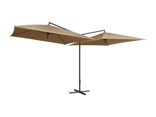 Parasol d'extérieur double avec 02 0008420 CIUP13968