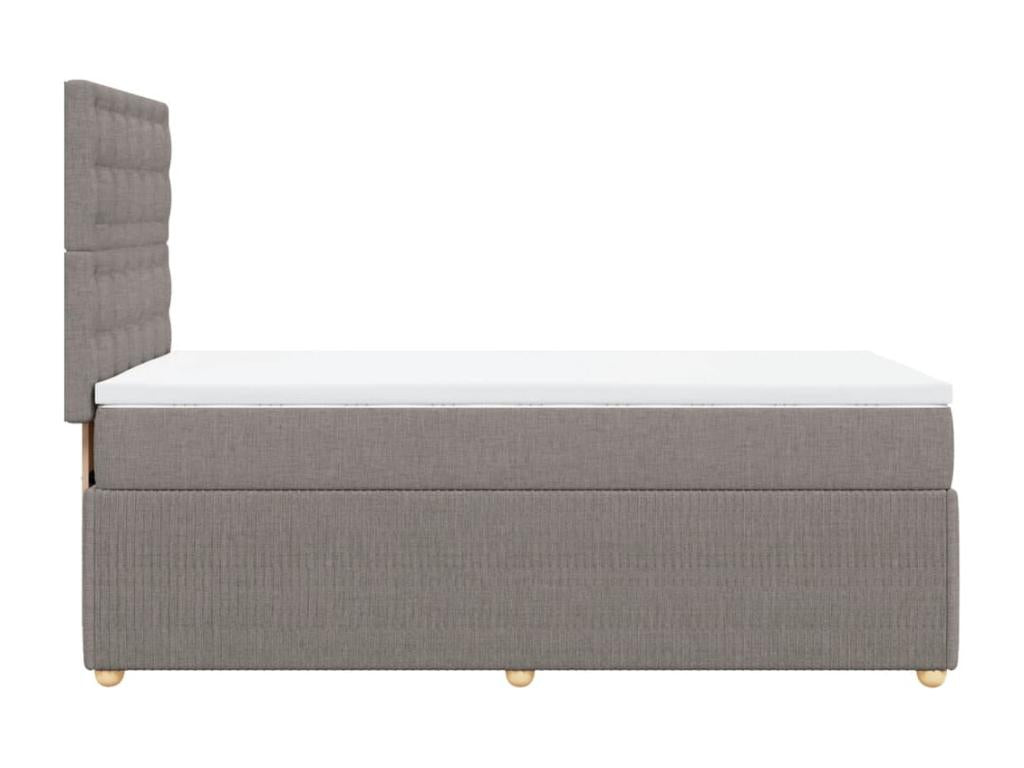 Sommier à Chezlova de lit avec matelas Chezlova 90x200 cm Tissu VYCC44582
