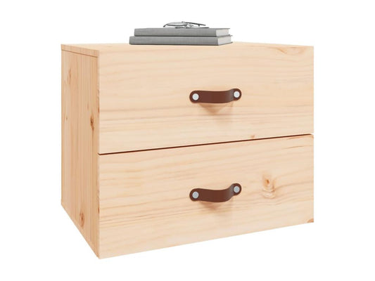 Chezlova Premium - Table de chevet murale 50x36x40 cm OQAO20264