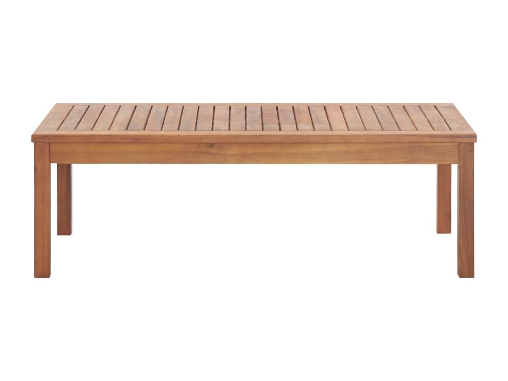 Salon de jardin avec coussins 4 pcs Bois d'Decohaute solide VIFI66450