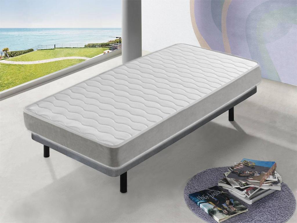 Matelas 100x200 Chezlova Epaisseur 14 CM Juvenil ergonomique et respirant ESGU37026