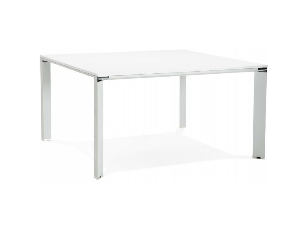 Bureau Design Chezlova 140cm Blanc PEIU61195
