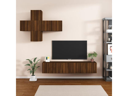 Ensemble de meubles TV 7 pcs Chêne marron Bois d'ingénierie JLXR67057