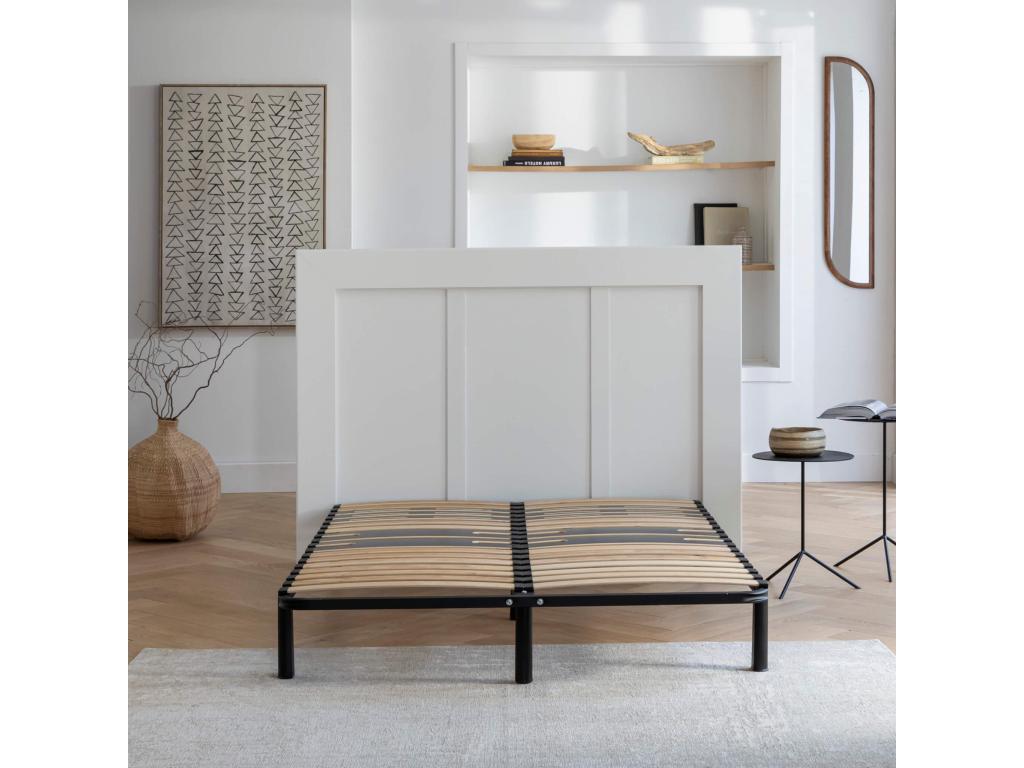 Sommier cadre à Chezlova métal en Chezlova 5 zones morphologiques - Chezlova 160x200 STWR55369