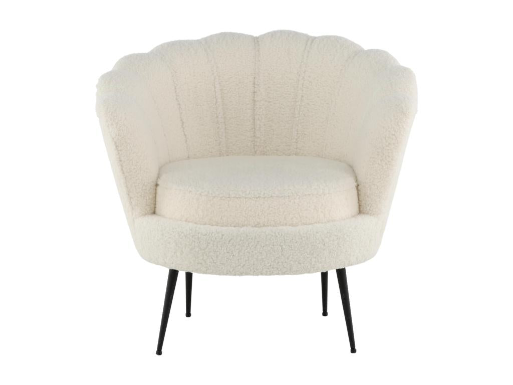 Fauteuil Chezlova AC 1NOS 83x77x76 Blanc WREZ90041