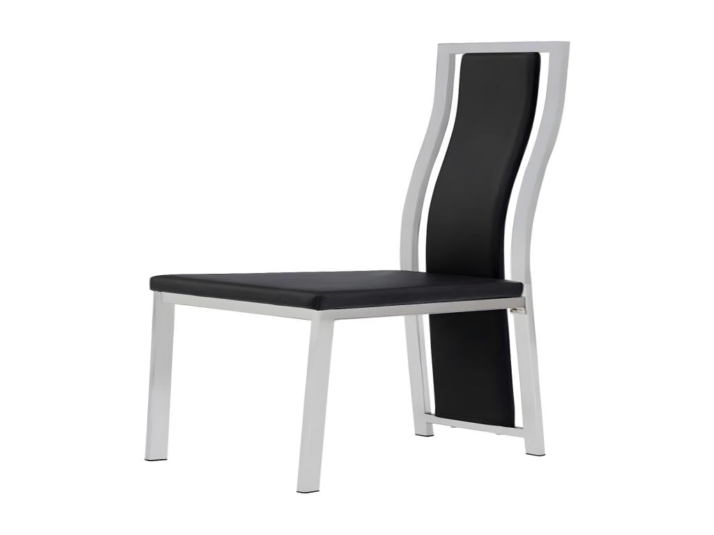 CHAISE Chezlova SIMILI NOIR x6 DXQA17640