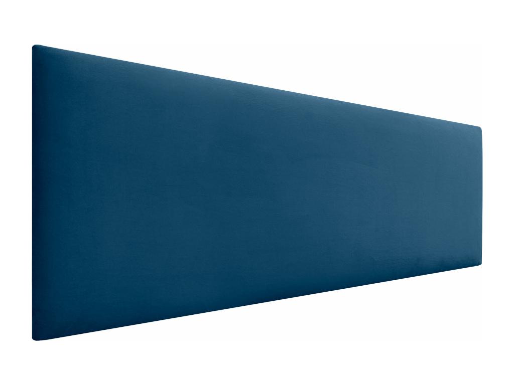 Decohaute Tête de Lit Velours Lisse 150x60 Lits 150/160 - Bleu EHFP16597