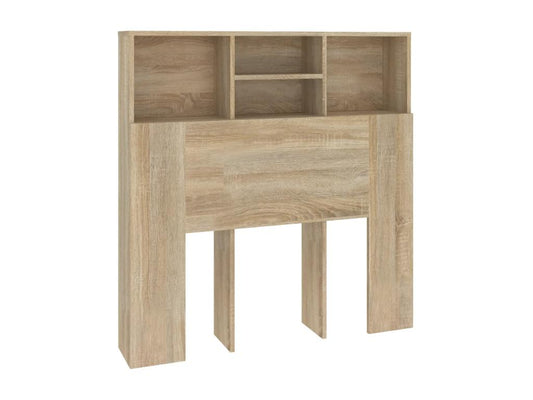 Armoire de tête de lit chêne Chezlova 100x19x103.5 cm VYVI38388