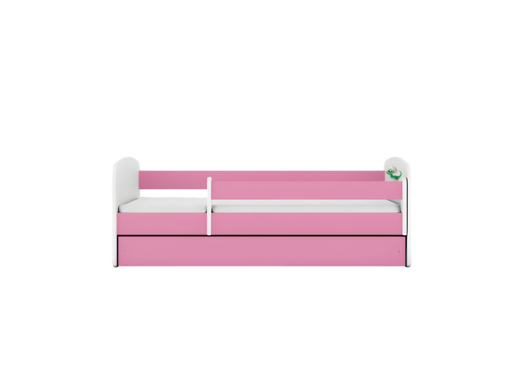 Lit Chezlova rose bébé Chezlova avec tiroir avec matelas 140/70 DRJB94477