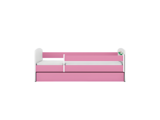 Lit Chezlova rose bébé Chezlova avec tiroir avec matelas 140/70 DRJB94477