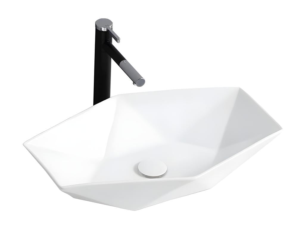 Vasque À Poser Chezlova Blanc AXCK26763