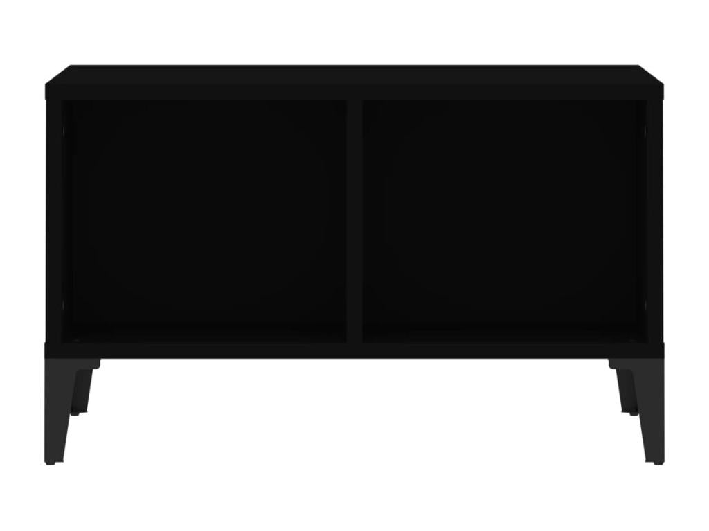 Table basse Noir 60x50x36.5 Bois d'ingénierie CCSV58414