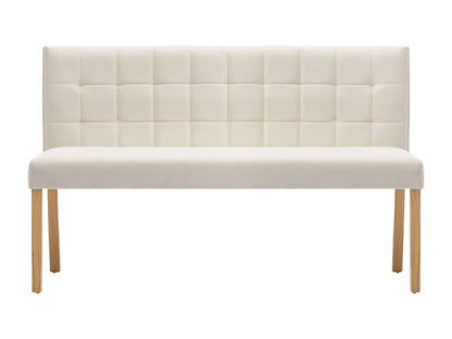 Banc 140cm Crème Tissu PYRC80389