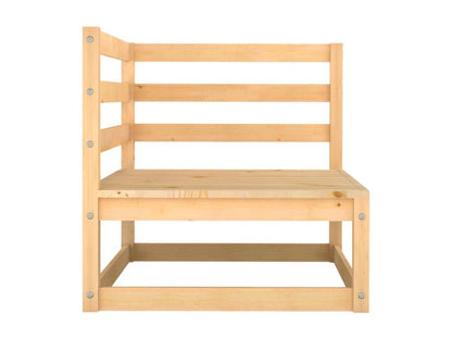 Salon de jardin 2 pcs bois de pin massif QJWW97032