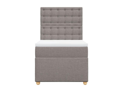 Sommier à Chezlova de lit avec matelas Chezlova 90x190 cm Tissu UIOG61004