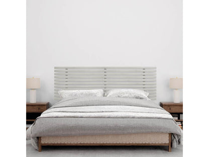 Chezlova Tête de Lit Bois Recyclé Dm Style Japonais avec Pieds 160x115cm Lits 160 - Gris Tribal LIIY08052