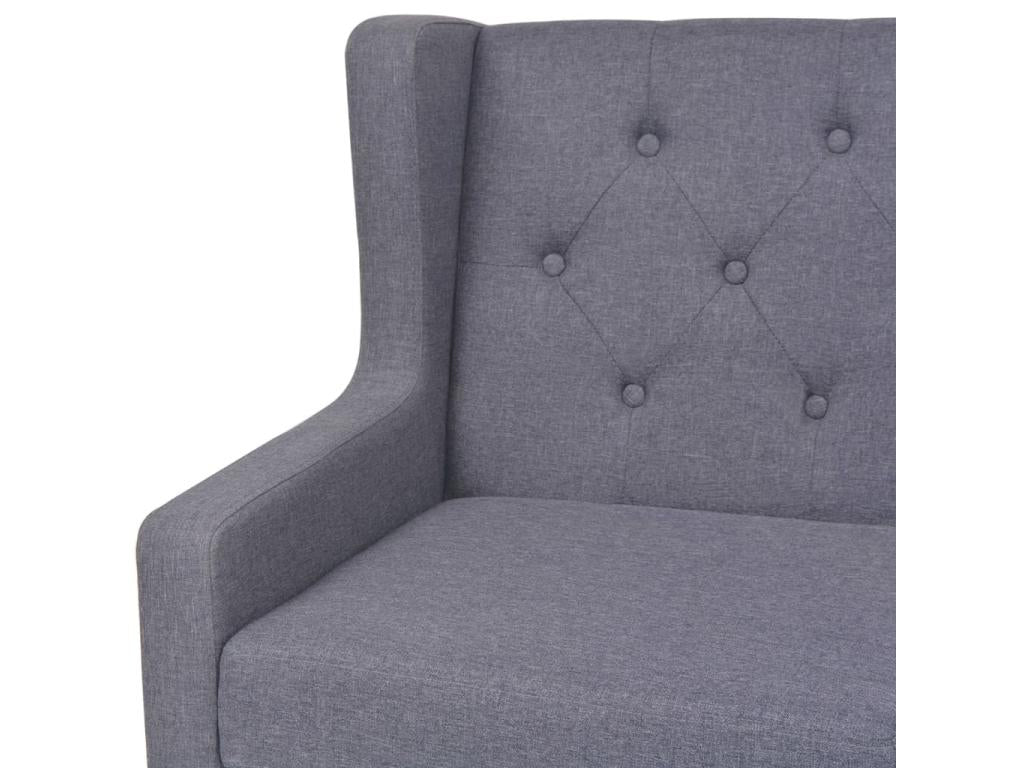 Fauteuil Gris Tissu YAAR70242