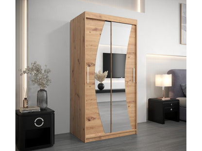 Armoire Chezlova À Portes Coulissantes 200/100/62 2 portes Chezlova MFNW53965