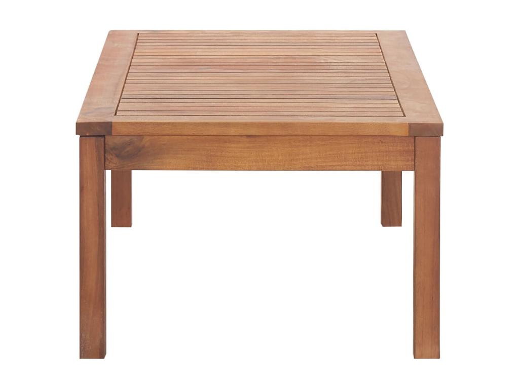 Salon de jardin avec coussins 4 pcs Bois d'Decohaute solide VIFI66450