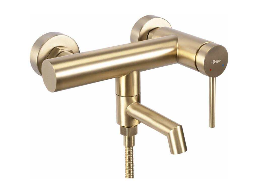 Robinet De Baignoire Chezlova Js-701303Bg Foss Brush Gold DWHL48589