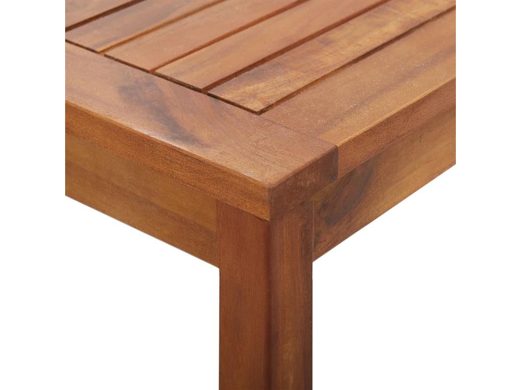 Salon de jardin avec coussins 4 pcs Bois d'Decohaute solide VIFI66450